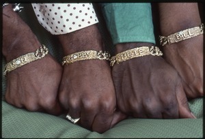 The Miracles' bracelets