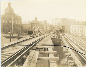 City Square Station, progress view