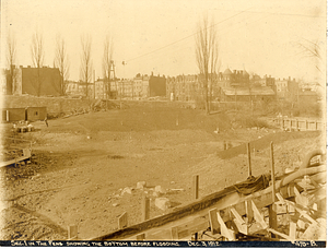 Section 1 in The Fens showing the bottom before flooding