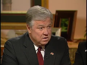 Conversations; Governor elect Haley Barbour & Wife, Marsha