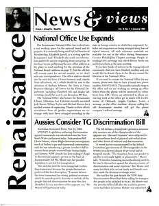 Renaissance News & Views, Vol. 9 No. 1 (January 1995)