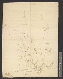 1861 Map of Monmouth County New Jersey 