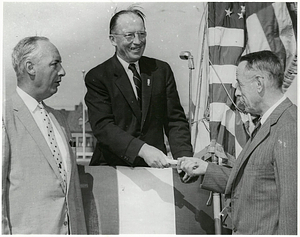 Sweetser Circle dedication