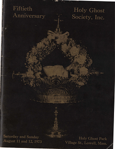 Holy Ghost 50th Anniversary booklet (1973)