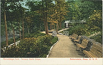 Norumbega Park Terrace North Slope. Auburndale, Mass., U.S.A.