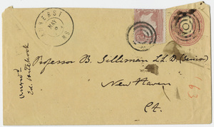 Edward Hitchcock letter to Benjamin Silliman, 1863 May 7