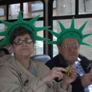 Rockridge Ladies going to the parade