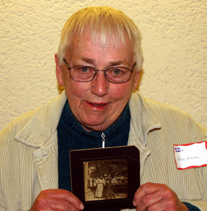 Helen Walters at the Stoneham Mass. Memories Road Show