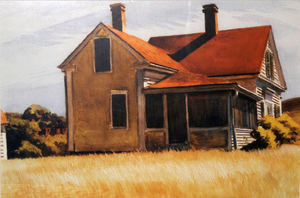 Print of Hopper's 'The Marshall's House'