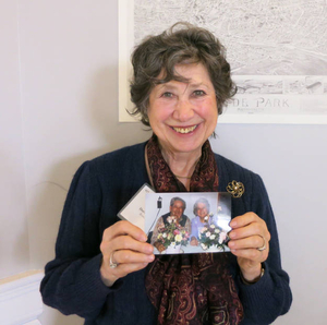 Dorothy Mazzola at the Hyde Park Mass. Memories Road Show