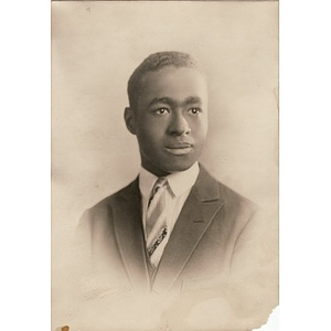 High school portrait of Laymon Hunter