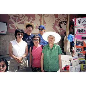 Members of the Chinese Progressive Association at the August Moon Festival