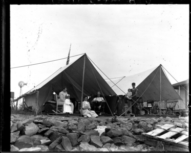 Arnold's Camp- Two Tents