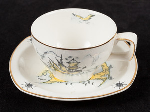 China: cup and saucer