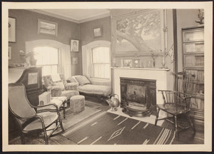 Interior view of the Lippitt-Green House, southwest room looking southwest no. 18, 14 John Street, Providence, R.I., 1919