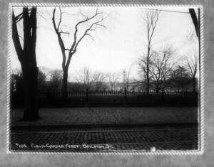 Public Garden fence, Boylston Street