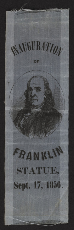 Inauguration of Franklin statue ribbon, Boston, Mass., September 17, 1856