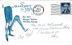 Postcard from Barbara J. McIntire to Mark H. McCormack