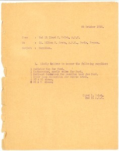 Letter from Lloyd E. Walsh to Milton R. Brown