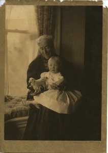 Hannah Moodey with infant Joseph Lyman