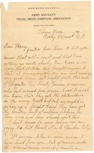 Letter from Phillip N. Pike to Harry R. Pike