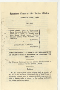 Supreme Court of the United States pamphlet - Digital Commonwealth