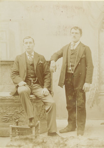 Two unidentified male students