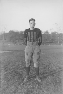 Donald C. Sullivan in football uniform