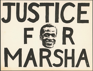 Justice for Marsha Poster