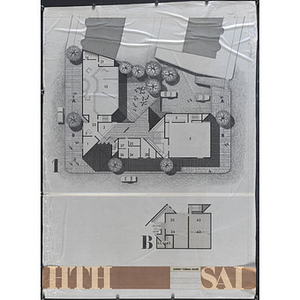Harriet Tubman House site overview of floor 1 and area B