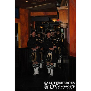 The Boston Police Gaelic Column of Pipe and Drums at "Salute For Our Heroes"