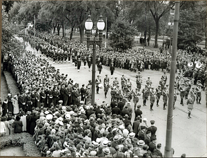 Connery funeral: procession arriving at St. Mary's Church. June 21, 1937