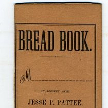 Jesse Pattee Bread Book