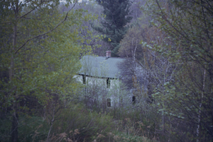 Alfred Moon's house (north and west facades) near North Branch Birch Brook.