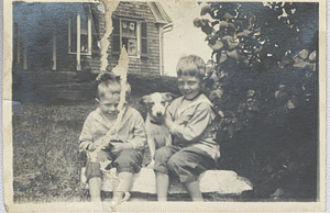 Robert and Art G. Rosenburg at Chamberlain House