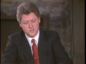 Arkansas Week; Discussion with Bill Clinton about Ethics and Lobbyists Discloser Legislation