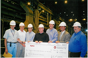 Check from Raytheon