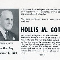 Hollis M. Gott - Election Day