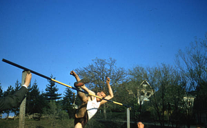 Tom Flubacher Jumps 6' 5 1/4" (1958)