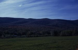 October Taconic Range Panorama #6 from Northwest Hill Road west-southwest from Mason's Farm.