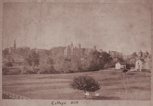 Amherst College Hill from the northeast