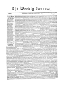 Chicopee Weekly Journal, February 17, 1855