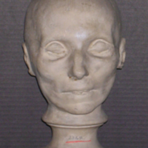 Phrenology cast of head of Anne-Josèphe Théroigne de Méricourt, 1805-1832