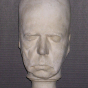 Phrenology cast of head of Sir Walter Scott, 1832-1835