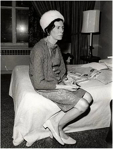 Dawn Pepita Hall in New York Hotel Room (November 24, 1968)