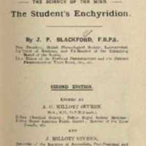 Phrenology: the Science of the Mind, the Student's Enchyridion