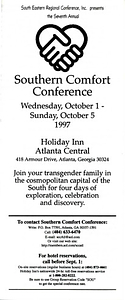 Seventh Annual Southern Comfort Conference (Oct. 1-5, 1997)