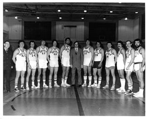 Suffolk University men's basketball team, 1977