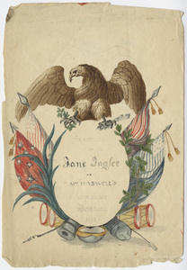 Eagle and other patriotic symbols