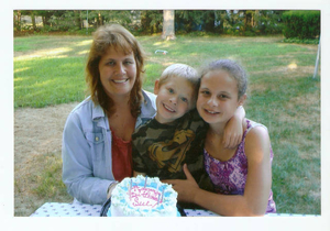 Susan Birkner Roe celebrating her birthday